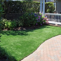 Artificial Grass Installation Casa Colorada, New Mexico Lawns, Front Yard Design