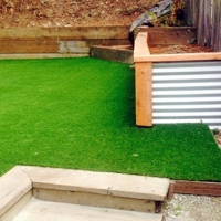 Artificial Grass Installation Pueblo of Sandia Village, New Mexico Landscape Ideas, Beautiful Backyards