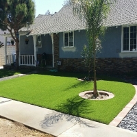 Artificial Turf Installation Los Cerrillos, New Mexico Garden Ideas, Front Yard