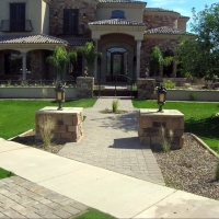 Fake Grass Blanco, New Mexico Landscape Photos, Front Yard Ideas