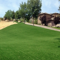 Fake Grass Carpet Pueblo Pintado, New Mexico Paver Patio, Front Yard Landscaping