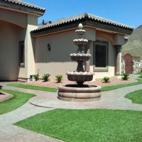 Grass Turf Jemez Springs, New Mexico Lawn And Garden, Front Yard Design