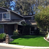 Grass Turf Los Ranchos de Albuquerque, New Mexico Landscaping, Front Yard Landscaping