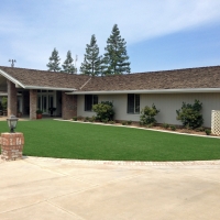 Green Lawn San Antonito, New Mexico Lawns, Front Yard