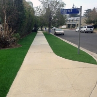 Synthetic Grass Santa Ana Pueblo, New Mexico Landscaping, Front Yard